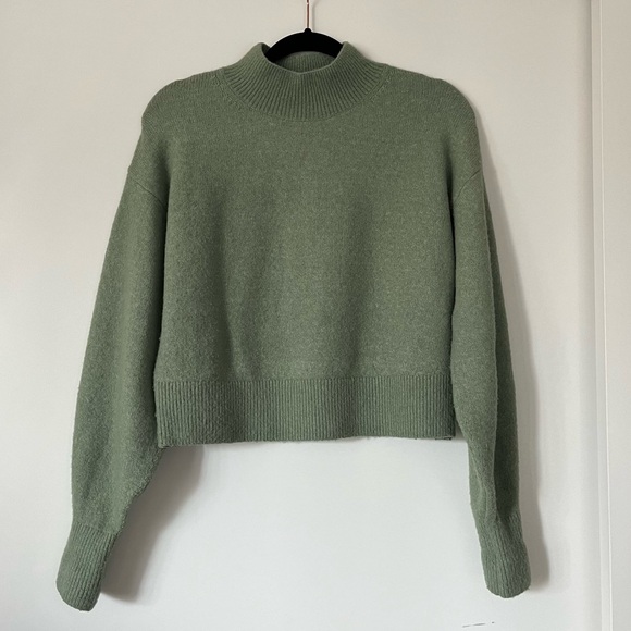 & Other Stories Mock Neck Sweater - Picture 1 of 5